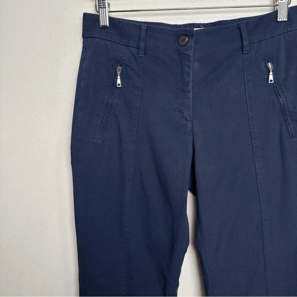 BRAX Womens 29 Malia Mt Zip Navy Pant - Picture 3 of 14